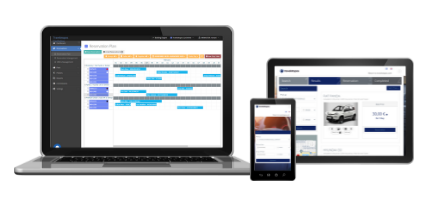CarOnline dashboard screenshots